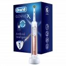 Электрическая зубная щетка Braun Oral-B GeniusX CrossAction Rose Gold в Санкт-Петербурге