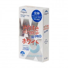 Отбеливающие полоски Megami White Xtreme 3D PRO, 28 шт.