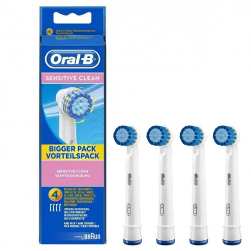 Насадки Braun Oral-B Sensitive Clean, 4 шт