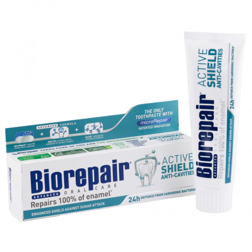 Зубная паста BioRepair Active Shield, Активная защита, 75 мл