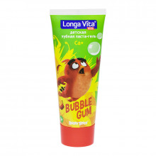Зубная паста-гель Longa Vita Angry Birds Bublle Gum 75г для детей от 3х лет в Санкт-Петербурге