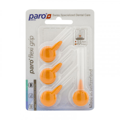 Ершики Paro Flexi Grip Orange конические, 5 мм