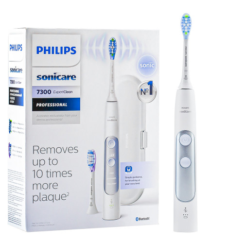 Электрическая звуковая зубная щетка Philips Sonicare 7300 Expert Clean HX9681/01
