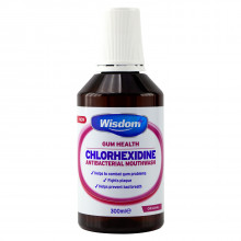 Ополаскиватель Wisdom Chlorhexidine 0.2% Original Medicated с хлоргексидином, 300 мл в Санкт-Петербурге