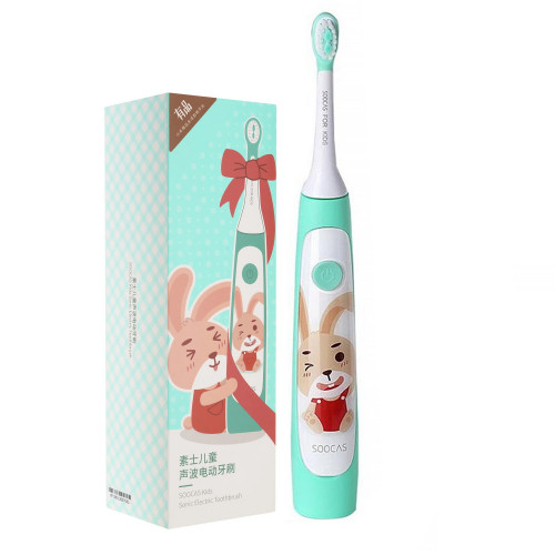 Звуковая электрическая зубная щетка Xiaomi Soocas Kids C1, 4-12 лет Звуковая электрическая зубная щетка Xiaomi Soocas Kids C1, 4-12 лет