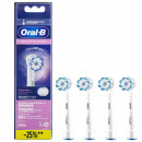 Насадки Braun Oral-B Sensitive Clean, Clean & Care, 4 шт в Санкт-Петербурге