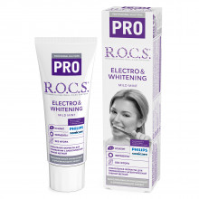 Зубная паста  R.O.C.S. PRO Electro&Whitening 60 мл