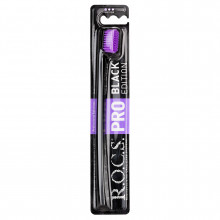 Зубная щетка R.O.C.S.PRO 5940 Black Edition фиолетовая, soft