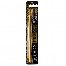 Зубная щетка R.O.C.S. Gold Edition золотая, Classic soft