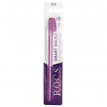 Зубная щетка R.O.C.S. классическая фиолетовая, мягкая
