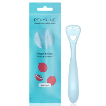 Скребок для языка Revyline Soft, голубой в Санкт-Петербурге