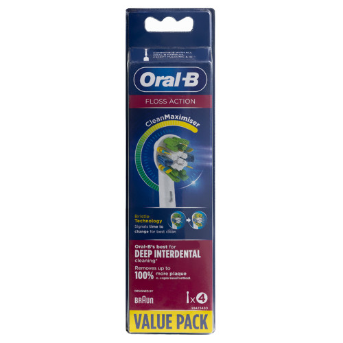 Насадки Braun Oral-B Floss Action Clean Maximiser, 4 шт