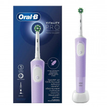 Электрическая зубная щетка Braun Oral-B Vitality Pro Protect X Clean Cross Action, Lilac Mist  в Санкт-Петербурге