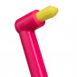 Зубная щетка Revyline SM1000 Single Long 9mm, монопучковая, розовая - желтая