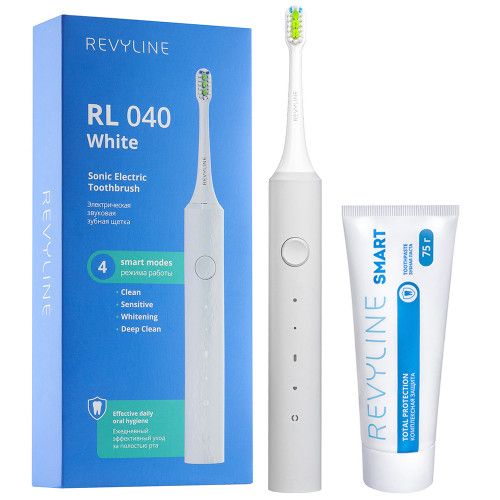 Набор Revyline RL 040 белая + Зубная паста Revyline Smart, 75 г