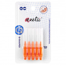 Ершики Azotii Q-SHAPED Interdental Brushes 1,2-1,5 мм, 5 шт в Санкт-Петербурге