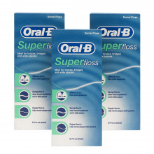 Набор из 3 зубных нитей Oral-B Superfloss, 50 шт. в Санкт-Петербурге