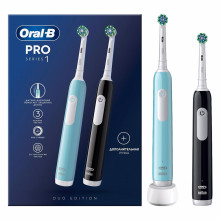 Электрическая зубная щетка Braun Oral-B PRO Series 1 Duo Edition в Санкт-Петербурге