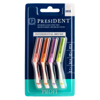  Межзубные ёршики PresiDENT Profi interdental brush Mix в Санкт-Петербурге