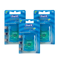 Набор из 3 штук Oral-B Satin floss нить, 25 м в Санкт-Петербурге