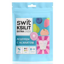 Леденцы на палочке Swit by Revyline Ksilit Extra Mix, 8 шт. в Санкт-Петербурге