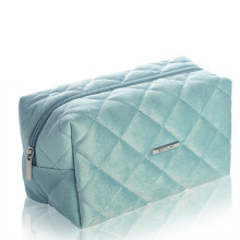 Косметичка дорожная вельветовая Revyline, голубая в Санкт-Петербурге