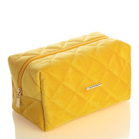 Косметичка дорожная вельветовая Revyline, желтая в Санкт-Петербурге