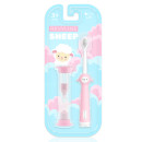 Детская зубная щетка Revyline Sheep 3+ с песочными часами, розовая