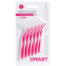 Ершики межзубные Revyline Smart L-type, размер 0 (0,40 мм) розовые, 6 шт. в Санкт-Петербурге