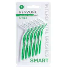 Ершики межзубные Revyline Smart L-type, размер 5 (1,60 мм) зеленые, 6 шт. в Санкт-Петербурге