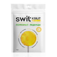 Леденцы на палочке Swit by Revyline Ksilit Ананас с витамином С, 8 шт. в Санкт-Петербурге