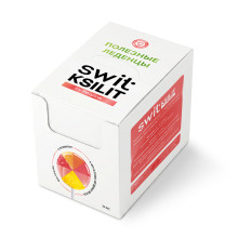 Леденцы на палочке Swit by Revyline Ksilit Mix с витамином С, 32 шт. в Санкт-Петербурге