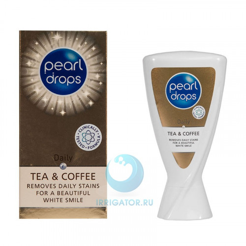 Зубная паста Pearl Drops Coffee&Tea кофе и чай, 50 мл
