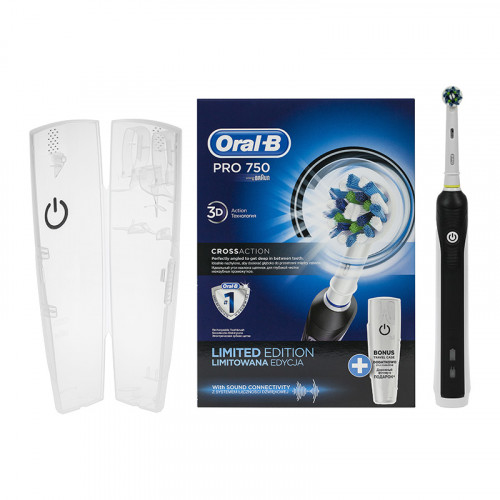Электрическая зубная щетка Braun Oral-B PRO 750 CrossAction Black Edition