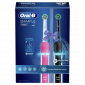 Электрическа зубная щетка Braun Oral-B Smart 4 4900, Набор Розовая и Черная