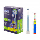 Braun Oral-B PRO 500 CrossAction + Oral-B Kids Power Toothbrush