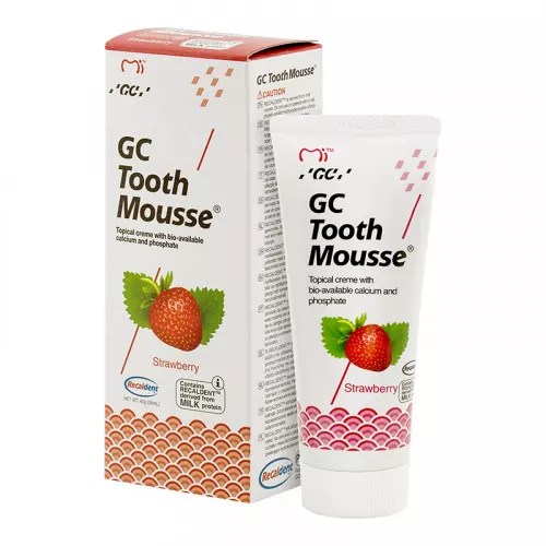 Гель Tooth Mousse реминерализирующий (клубника), 40 гр Гель Tooth Mousse реминерализирующий (клубника), 40 гр