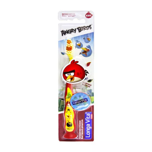 Зубная щетка Longa Vita АВ-1 Angry Birds