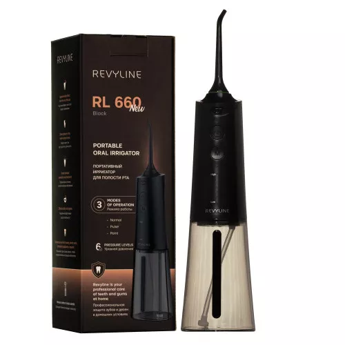 Ирригатор Revyline RL 660 New, Black Ирригатор Revyline RL 660 New, Black